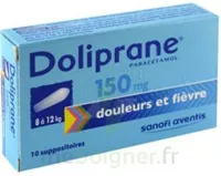 Doliprane 150 Mg Suppositoires 2plq/5 (10) à SAINT-CYR-SUR-MER