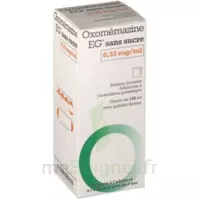Oxomemazine Eg 0,33 Mg/ml Sans Sucre, Solution Buvable édulcorée à L'acésulfame Potassique à SAINT-CYR-SUR-MER