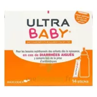 Ultra-baby Poudre Antidiarrhéique 14 Sticks/2g à SAINT-CYR-SUR-MER