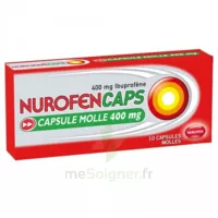 Nurofencaps 400 Mg Caps Molle Plq/10 à SAINT-CYR-SUR-MER