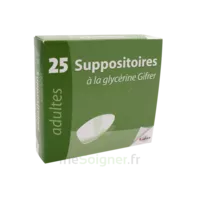 Suppositoire A La Glycerine Gifrer Suppos Adulte Sach/25 à SAINT-CYR-SUR-MER