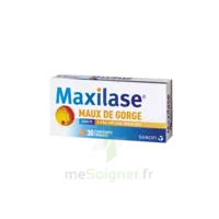 Maxilase Alpha-amylase 3000 U Ceip Comprimés Enrobés Maux De Gorge B/30 à SAINT-CYR-SUR-MER