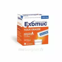 Exomuc 200 Mg, Granulés Pour Solution Buvable En Sachet 24 Sachets/3g à SAINT-CYR-SUR-MER